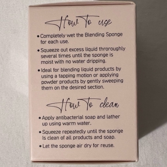 🌟NIB🌟 M.I.A. by Massiel M.I.Artist Blending Sponge in Black - Picture 8 of 8